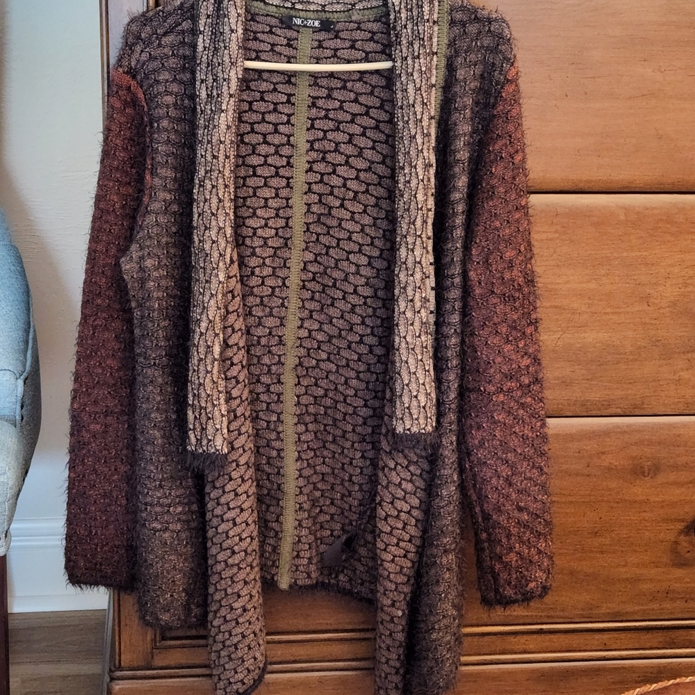 Interesting cardigan